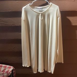 White long sleeve pirate shirt